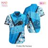 HOT TREND Carolina Panthers NFL Hawaiian Shirt Stress Blessed Obsessed Summer Beach Shirt Gift For Fans Panthers