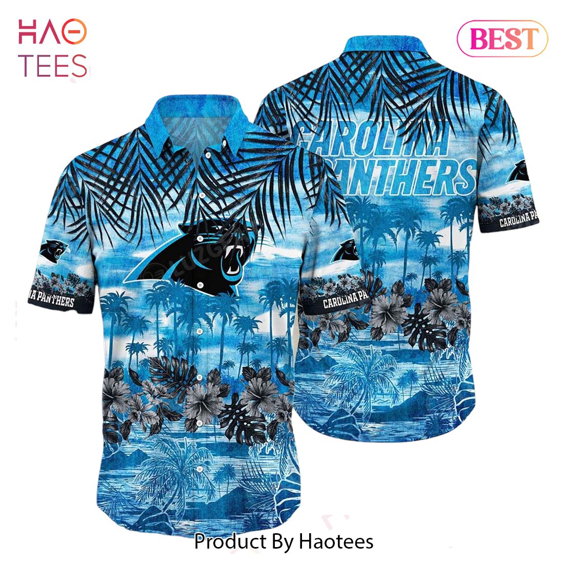 HOT TREND Carolina Panthers NFL Hawaiian Shirt Style Tropical Pattern Summer For Awesome Fans HOT TREND Carolina Panthers NFL Hawaiian Shirt Style Tropical Pattern Summer For Awesome Fans