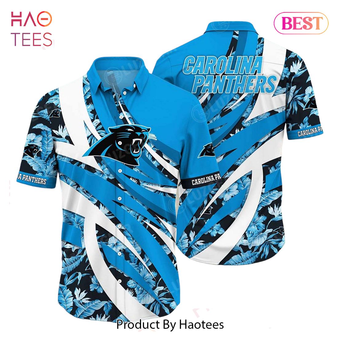 Carolina Panthers NFL Flower Hawaiian Shirt Summer Football Unique Gift For  Real Fans