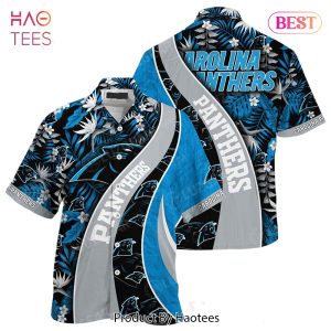 HOT TREND Carolina Panthers NFL Hawaiian Shirt With Tropical Pattern For Your Loved Ones