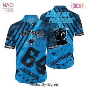 HOT TREND Carolina Panthers NFL Personalized Hawaiian Shirt Style Gift For Fans NFL