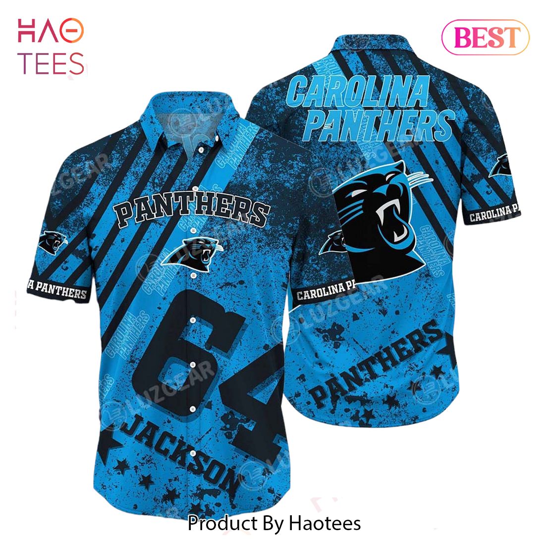 HOT TREND Carolina Panthers NFL Personalized Hawaiian Shirt Style Gift For  Fans NFL