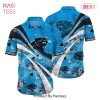 HOT TREND Carolina Panthers NFL Summer Hawaiian Shirt Floral Pattern Graphic For Football NFL Enthusiast