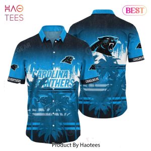 HOT TREND Carolina Panthers NFL Summer Hawaiian Shirt Tropical Pattern Graphic For Sports Enthusiast