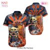 HOT TREND Chicago Bears Hawaiian Shirt With Tropical Pattern If This Flag Offends You Its Because You Team Sucks HOT TREND Chicago Bears Hawaiian Shirt With Tropical Pattern If This Flag Offends You Its Because You Team Sucks