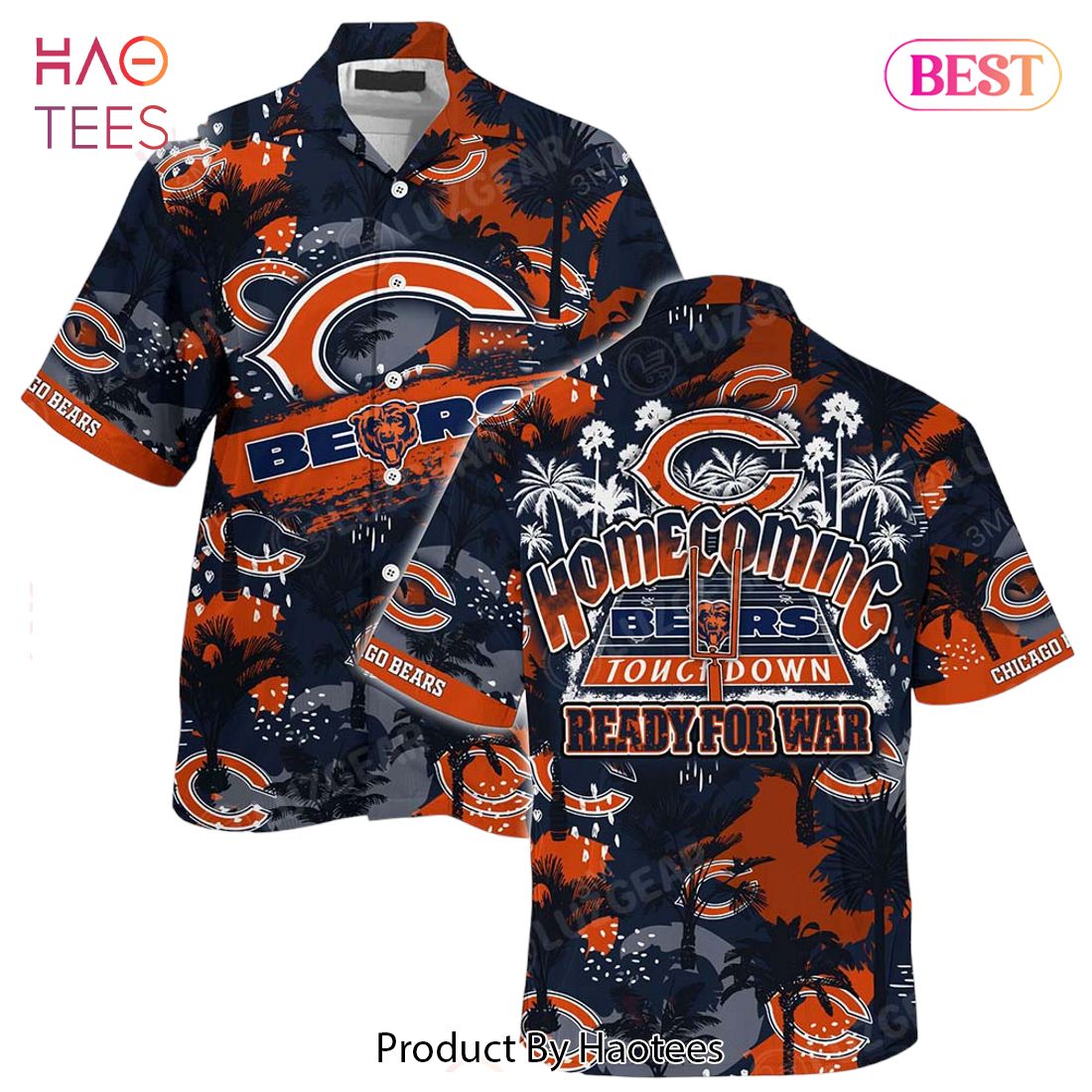 HOT TREND Chicago Bears NFL Beach Shirt For Sports Fans This Summer Hawaiian Shirt HOT TREND Chicago Bears NFL Beach Shirt For Sports Fans This Summer Hawaiian Shirt