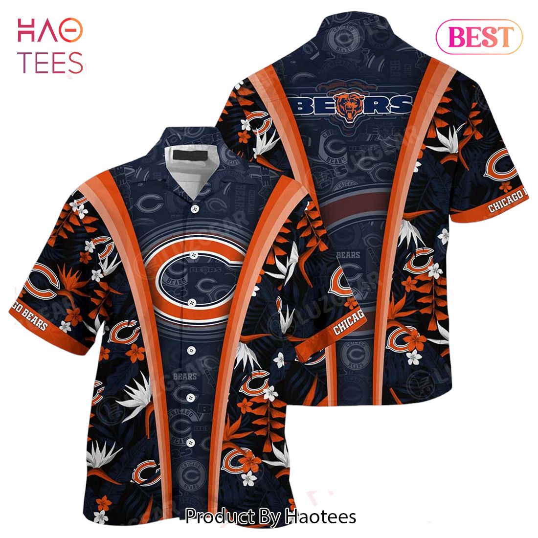 HOT TREND Chicago Bears NFL Beach Summer Hawaiian Shirt Gifts For Sports Football Fans HOT TREND Chicago Bears NFL Beach Summer Hawaiian Shirt Gifts For Sports Football Fans