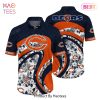 HOT TREND Chicago Bears NFL Hawaii Shirt Graphic Floral Printed This Summer Beach Shirt For Fans