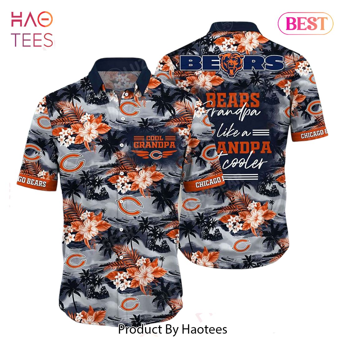 HOT TREND Chicago Bears NFL Team Football Beach Shirt Summer