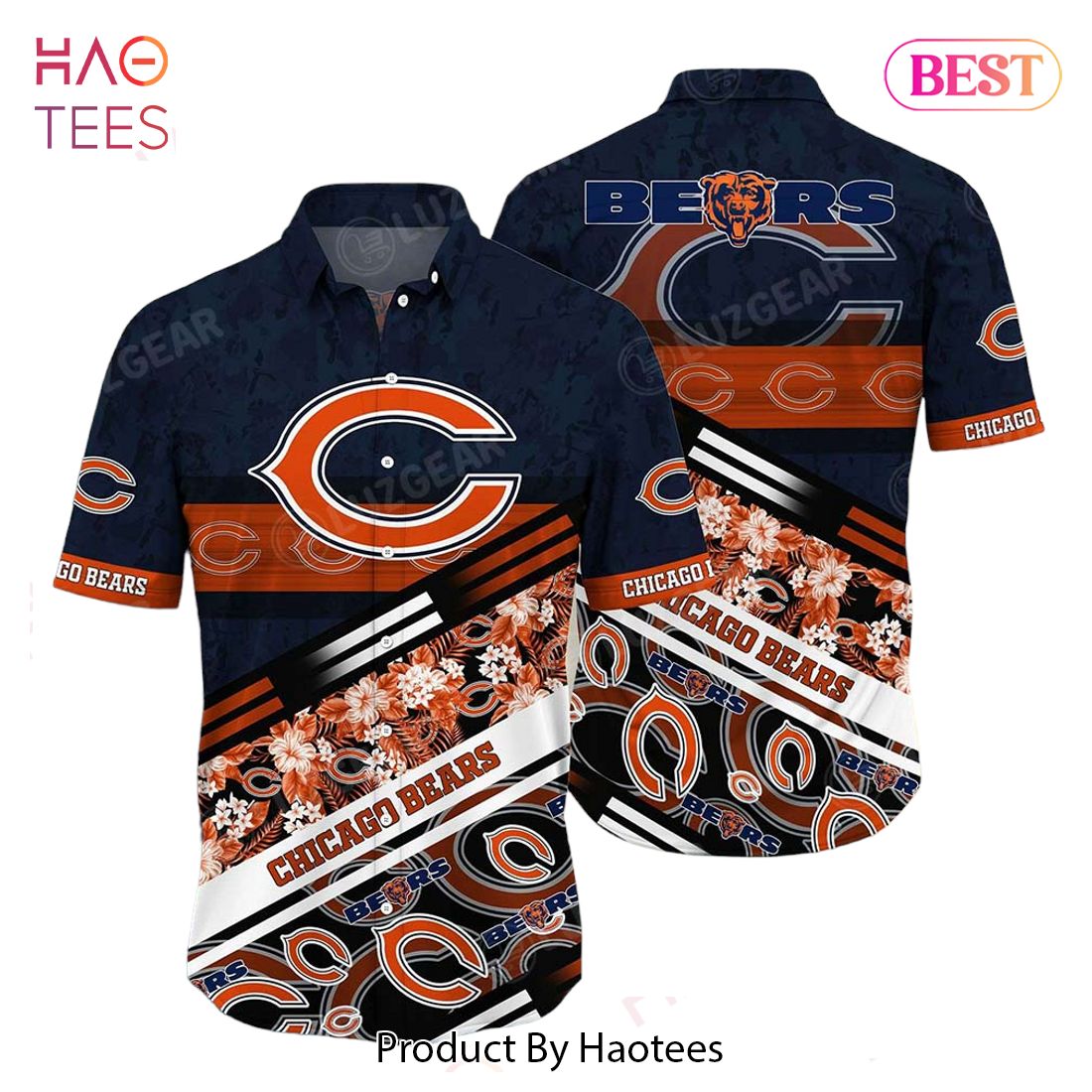 HOT TREND Chicago Bears NFL Team Football Beach Shirt Summer