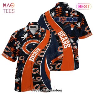 HOT TREND Chicago Bears NFL Hawaiian Shirt With Tropical Pattern For Your Loved Ones