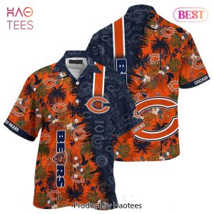 HOT TREND Chicago Bears NFL Team Football Beach Shirt Summer Button Down Hawaiian Shirt Fan Ever