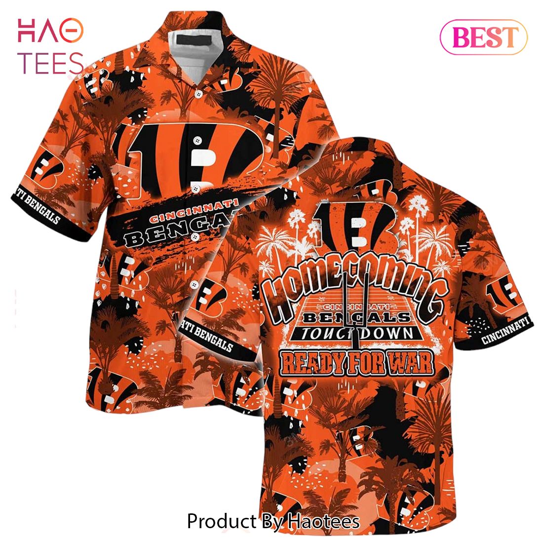 HOT TREND Cincinnati Bengals NFL Beach Shirt For Sports Fans This Summer  Hawaiian Shirt