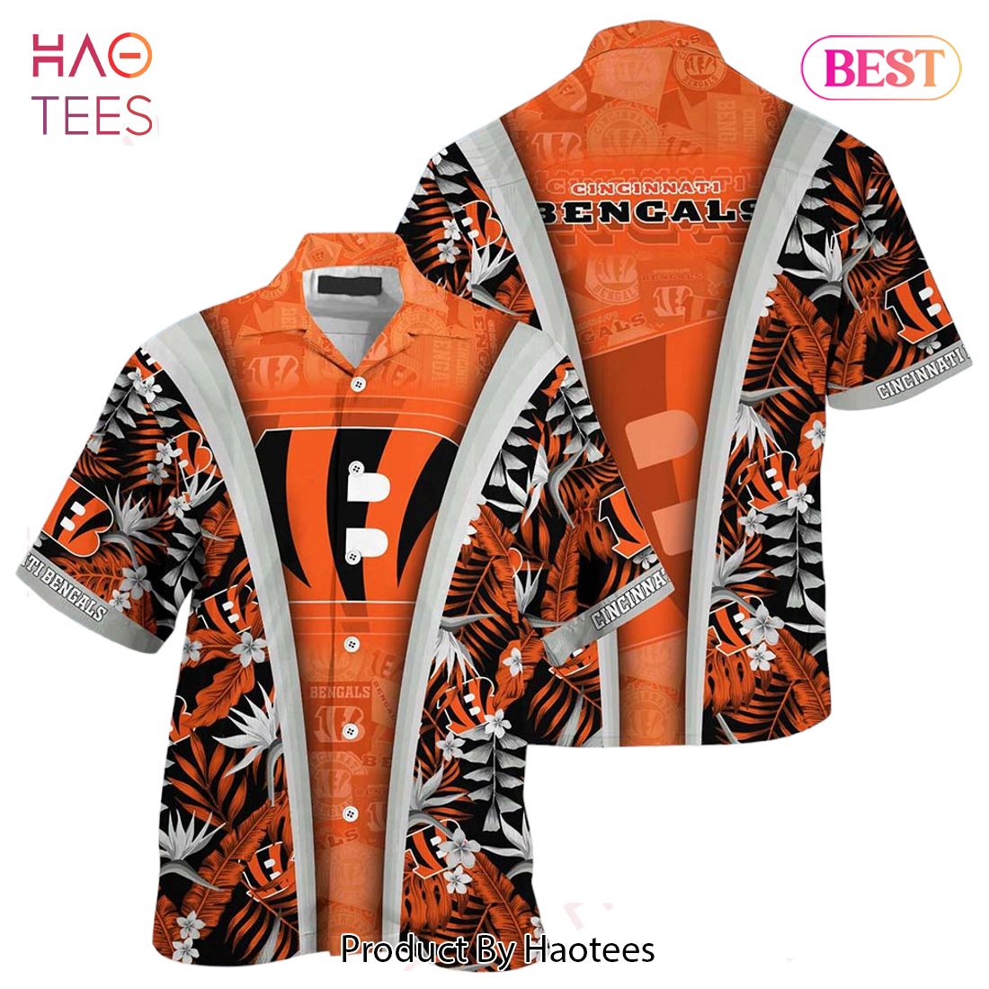 HOT TREND Cincinnati Bengals NFL Beach Summer Hawaiian Shirt Gifts For Sports Football Fans HOT TREND Cincinnati Bengals NFL Beach Summer Hawaiian Shirt Gifts For Sports Football Fans
