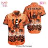 HOT TREND Cincinnati Bengals NFL Hawaii Graphic Tropical Pattern Style Summer Hawaiian Shirt