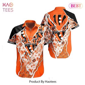 HOT TREND Cincinnati Bengals NFL Hawaii Shirt Graphic Floral Pattern This Summer Meaningful Gifts For Fans