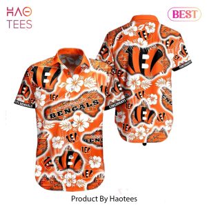 HOT TREND Cincinnati Bengals NFL Hawaii Shirt Graphic Floral Printed This Summer Beach Shirt For Fans