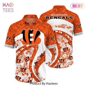 HOT TREND Cincinnati Bengals NFL Hawaii Shirt Graphic Floral Tropical Pattern This Summer For Fan
