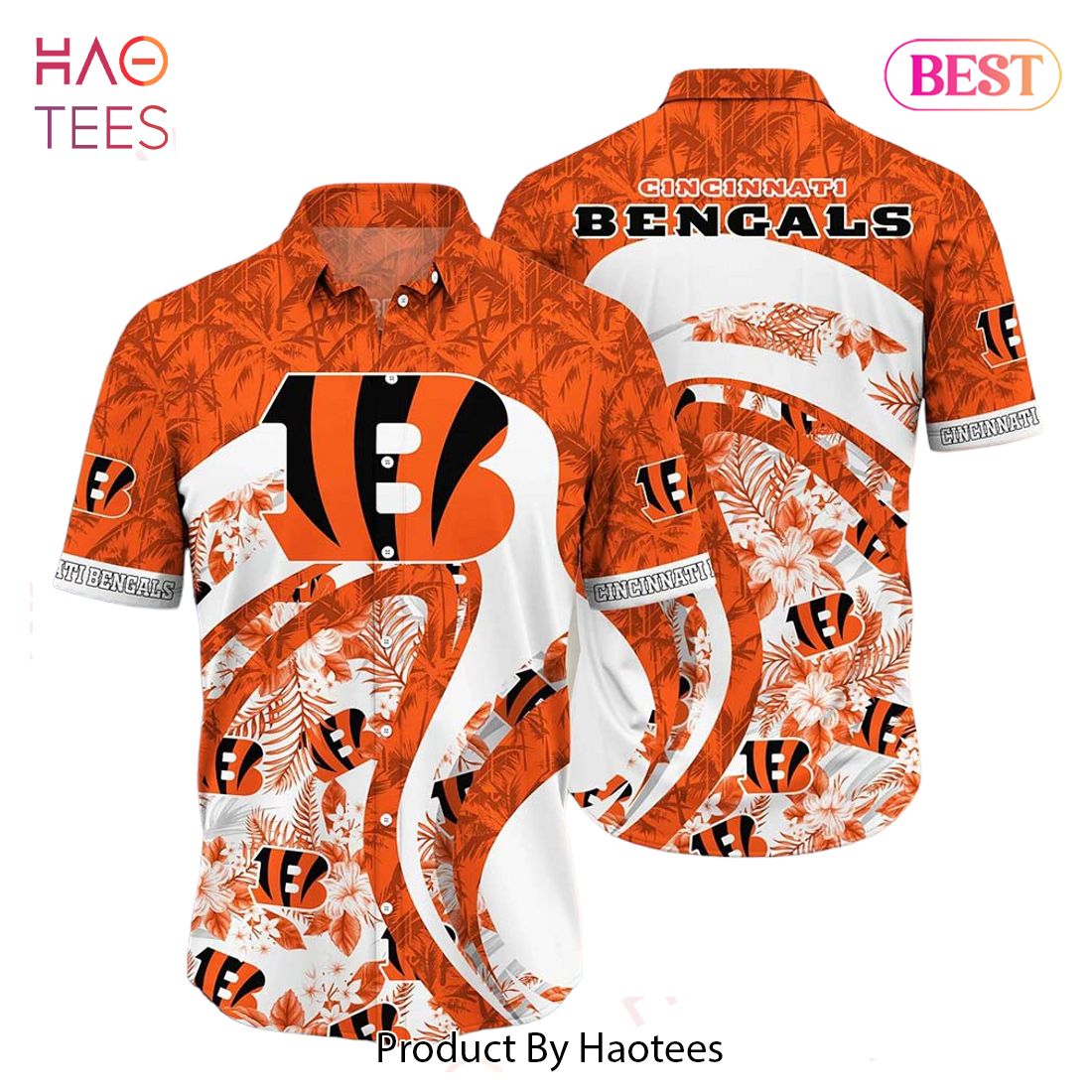 HOT TREND Cincinnati Bengals NFL Hawaii Shirt Graphic Floral