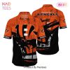 HOT TREND Cincinnati Bengals NFL Hawaii Shirt Graphic Tropical Pattern Short Sleeve Hot Summer