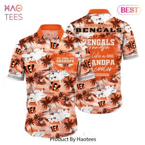 HOT TREND Cincinnati Bengals NFL Hawaiian Shirt For Grandparent New Trending Beach Shirt
