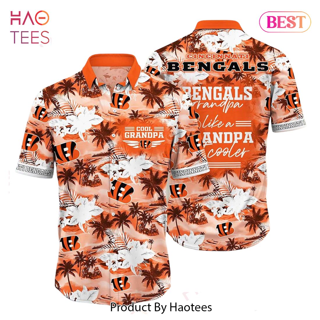 NEW Cincinnati Bengals NFL Hawaiian Shirt Hot 2023