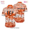 HOT TREND Cincinnati Bengals NFL Hawaiian Shirt Style Tropical Pattern Hot Trending Summer For Awesome Fans