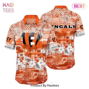 HOT TREND Cincinnati Bengals NFL Hawaiian Shirt Style Tropical Pattern Summer For Awesome Fans