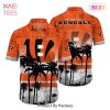 HOT TREND Cincinnati Bengals NFL Hawaiian Shirt Tropical Pattern Graphic Hawaii Shirt For Fan Ever