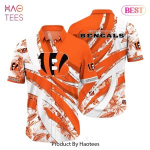 HOT TREND Cincinnati Bengals NFL Hawaiian Shirt Tropical Pattern New Trend Summer For Sports Football Fans