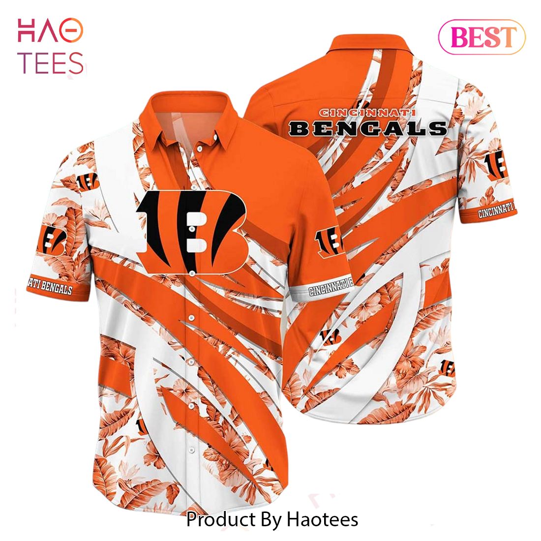 HOT TREND Cincinnati Bengals NFL Hawaiian Shirt Tropical Pattern New Trend Summer For Sports Football Fans HOT TREND Cincinnati Bengals NFL Hawaiian Shirt Tropical Pattern New Trend Summer For Sports Football Fans