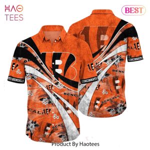 HOT TREND Cincinnati Bengals NFL Summer Hawaiian Shirt Floral Pattern Graphic For Football NFL Enthusiast