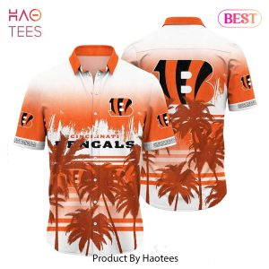 HOT TREND Cincinnati Bengals NFL Summer Hawaiian Shirt Tropical Pattern Graphic For Sports Enthusiast
