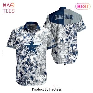 HOT TREND Dallas Cowboys NFL Beach Shirt Graphic Floral Pattern Print This Summer Hawaiian Shirt