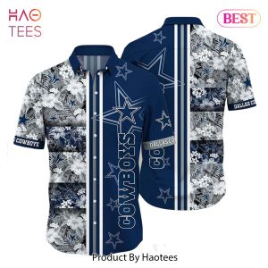 HOT TREND Dallas Cowboys NFL Graphic Tropical Pattern Hawaiian Shirt 3D Printed Beach Shirt Summer Gift For Fans
