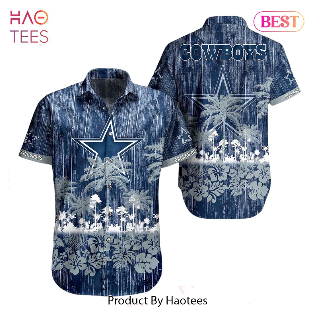 HOT TREND Dallas Cowboys NFL Hawaii Graphic Tropical Pattern Style Summer Hawaiian Shirt HOT TREND Dallas Cowboys NFL Hawaii Graphic Tropical Pattern Style Summer Hawaiian Shirt