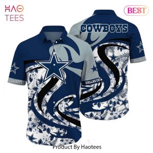 HOT TREND Dallas Cowboys NFL Hawaii Shirt Tropical Pattern Graphic This Summer Gift For Fan NFL