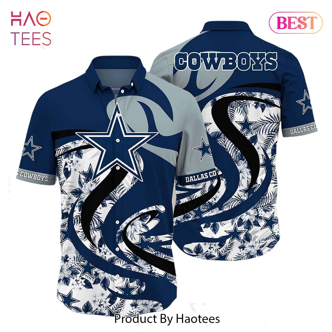 Dallas Cowboys Hawaiian Shirt Summer Button Up - Hot Sale 2023