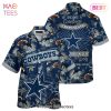 HOT TREND Dallas Cowboys NFL Hawaiian Shirt Black Cat Graphic 3D Printed Hawaii Shirt Short Fan Ever