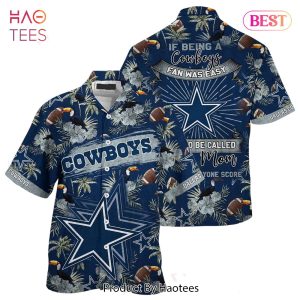 HOT TREND Dallas Cowboys NFL Hawaiian Shirt Being A Redskins Beach Shirt This For Summer Mom Lets Everyone Score