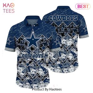HOT TREND Dallas Cowboys NFL Hawaiian Shirt Graphic Tropical Pattern 3D Printed Beach Shirt Summer Gift For Fan