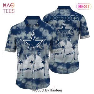 HOT TREND Dallas Cowboys NFL Hawaiian Shirt Tropical Pattern Graphic Short Sleeve Summer Gift For Fans