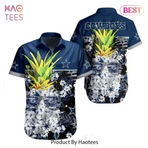 HOT TREND Dallas Cowboys NFL Tropical Pattern Pineapple Design Hawaiian Shirt New Trending For Men Women