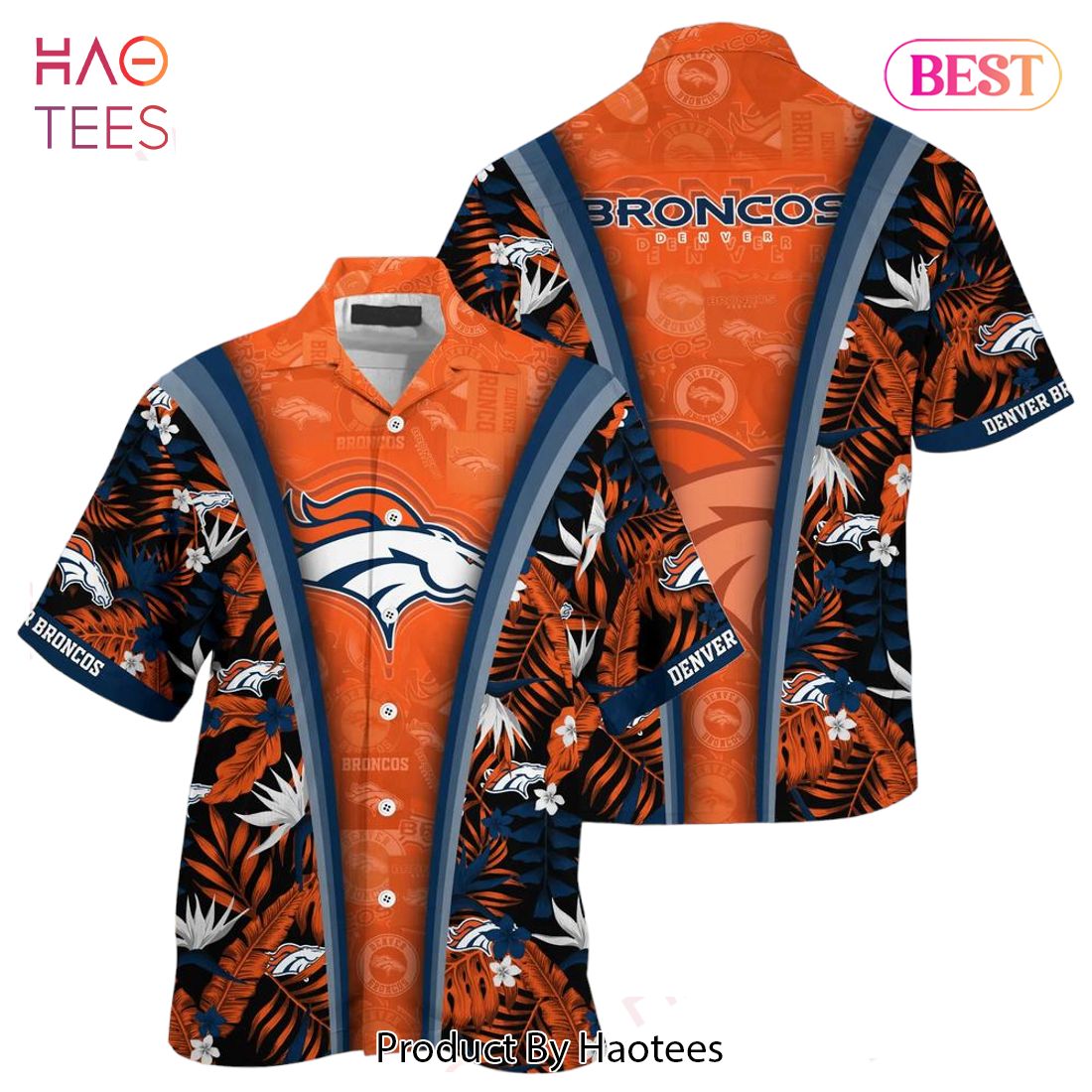 HOT TREND Denver Broncos NFL Beach Summer Hawaiian Shirt Gifts For Sports Football Fans HOT TREND Denver Broncos NFL Beach Summer Hawaiian Shirt Gifts For Sports Football Fans