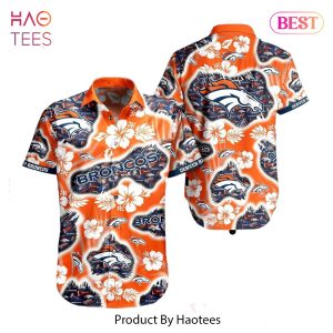 HOT TREND Denver Broncos NFL Hawaii Shirt Graphic Floral Printed This Summer Beach Shirt For Fans