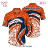 HOT TREND Denver Broncos NFL Hawaii Shirt Graphic Tropical Pattern Short Sleeve Hot Summer