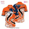 HOT TREND Denver Broncos NFL Hawaii Shirt Graphic Tropical Pattern Short Sleeve Hot Summer