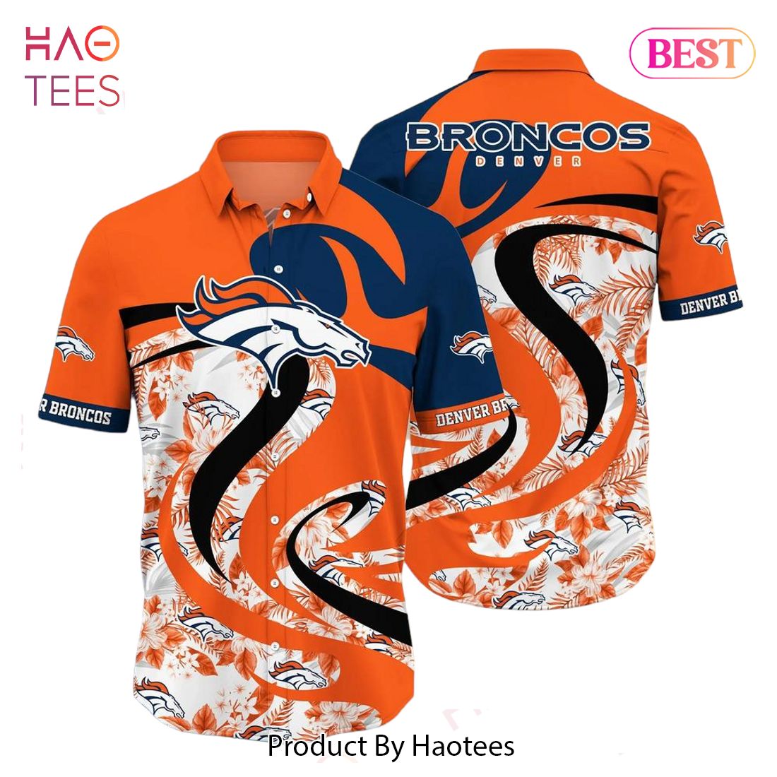 HOT TREND Denver Broncos NFL Hawaii Shirt Tropical Pattern Graphic This Summer Gift For Fan NFL HOT TREND Denver Broncos NFL Hawaii Shirt Tropical Pattern Graphic This Summer Gift For Fan NFL