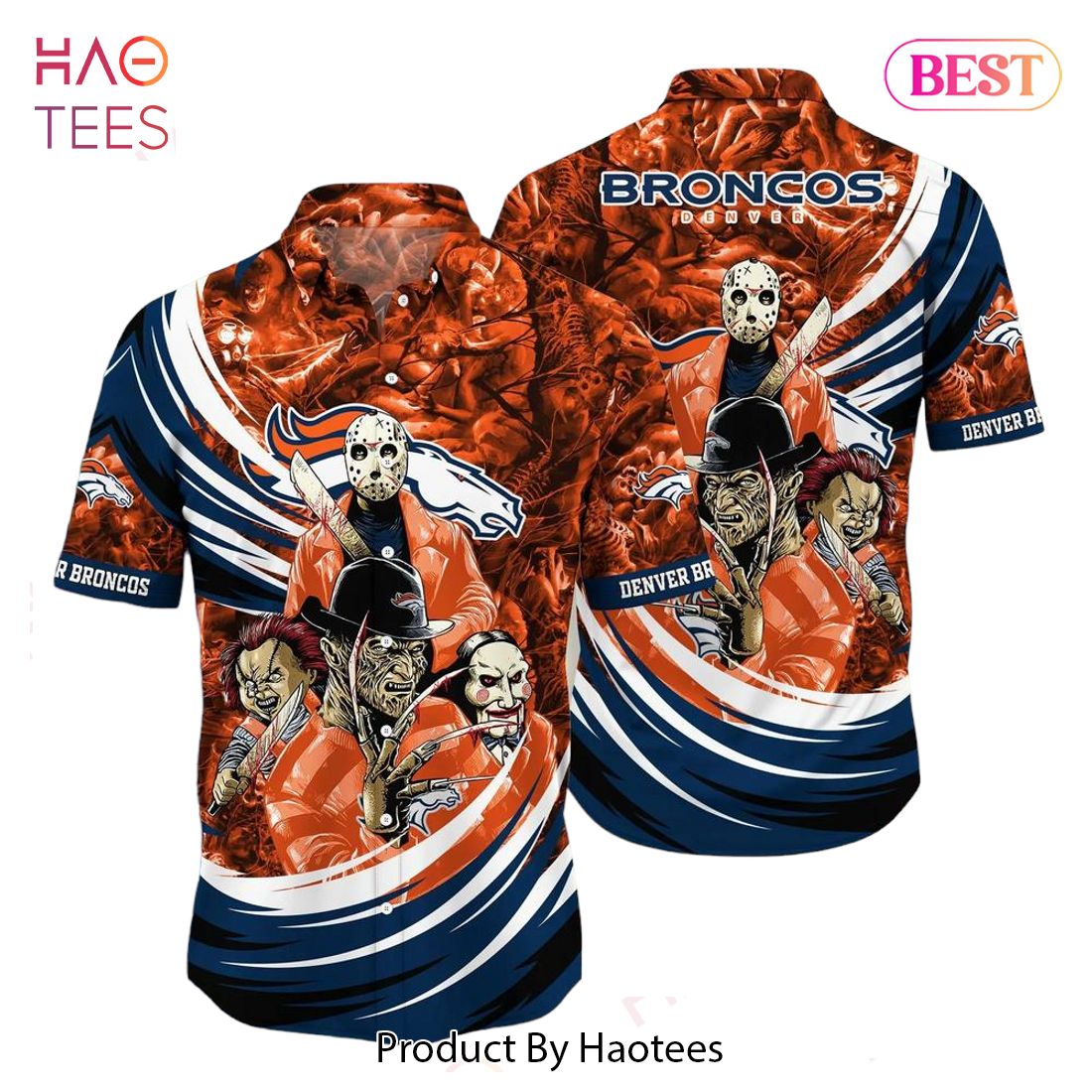 HOT TREND Denver Broncos NFL Hawaiian Shirt Gift For Fans HOT TREND Denver Broncos NFL Hawaiian Shirt Gift For Fans