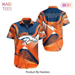 HOT TREND Denver Broncos NFL Hawaiian Shirt Summer Short Sleeve Button Down Shirt Perfect Gift For Big Fans